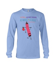 History Teacher Crayon Red Long Sleeve Tee tile