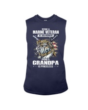 Veteran Honor Grandpa Priceless Sleeveless Tee tile