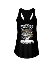 Veteran Honor Grandpa Priceless Ladies Flowy Tank tile