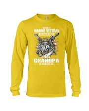 Veteran Honor Grandpa Priceless Long Sleeve Tee tile