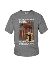 One die for your soul Youth T-Shirt tile