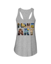 Make Art Ladies Flowy Tank tile