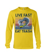 Surfing Live Fast Eat Trash Long Sleeve Tee tile