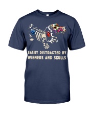 Dachshund and Skull Premium Fit Mens Tee tile