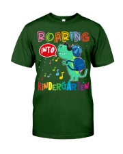 Back to school Roaring into Kindergaten Classic T-Shirt tile
