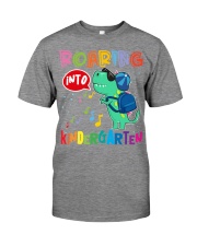 Back to school Roaring into Kindergaten Premium Fit Mens Tee tile