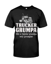 Trucker Grumpa Classic T-Shirt front