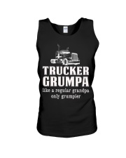 Trucker Grumpa Unisex Tank tile