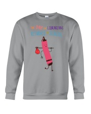 Librarian Crayon Red Crewneck Sweatshirt tile