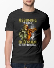 Veteran Assuming I'm just an old man Classic T-Shirt lifestyle-mens-crewneck-front-13