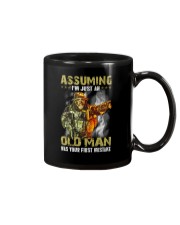 Veteran Assuming I'm just an old man Mug tile