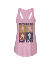 Firefighter Dad Ladies Flowy Tank tile