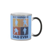 Firefighter Dad Color Changing Mug tile