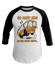 Bus driver Baseball Tee tile