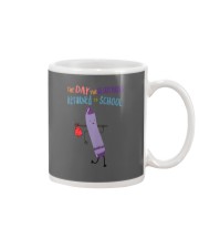 Secretary Crayon Purple Mug tile