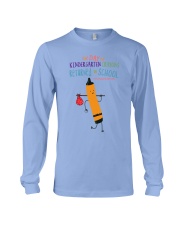 Kindergarten Crayon Orange Long Sleeve Tee tile