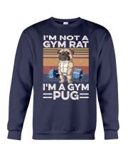 Gym Pug Crewneck Sweatshirt tile