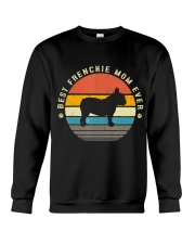 Best Frenchie Mom Ever Funny French Bulldog Vintag Crewneck Sweatshirt thumbnail