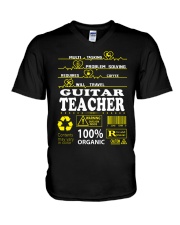 GUITAR TEACHER V-Neck T-Shirt thumbnail