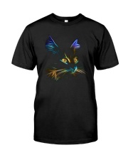 3D Lighting Cat Classic T-Shirt thumbnail