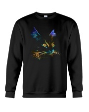 3D Lighting Cat Crewneck Sweatshirt thumbnail