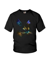 3D Lighting Cat Youth T-Shirt thumbnail
