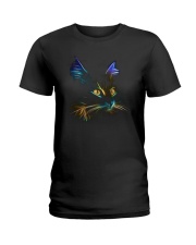 3D Lighting Cat Ladies T-Shirt thumbnail