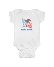 usa statue Onesie front
