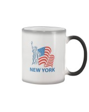 usa statue Color Changing Mug thumbnail