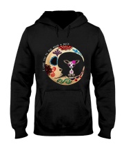 Pretty I Love You To The Moon Back Halloween Chi Hooded Sweatshirt thumbnail