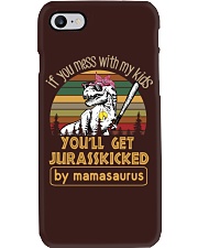 Softball Mamasaurus Phone Case thumbnail