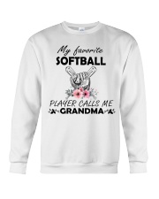 My favorite Softball player calls me grandma 1 Crewneck Sweatshirt thumbnail