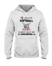 My favorite Softball player calls me grandma 1 Hooded Sweatshirt thumbnail