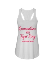 Quarantine and Tiger King Ladies Flowy Tank thumbnail