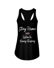 Stay home with kenny chesney Ladies Flowy Tank thumbnail