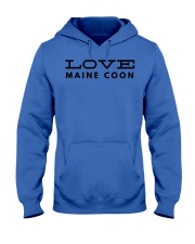 love maine coon Hooded Sweatshirt thumbnail