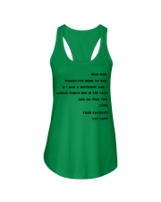 cat lady dad Ladies Flowy Tank thumbnail