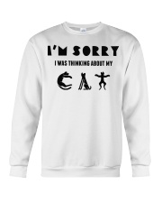sorry cat Crewneck Sweatshirt thumbnail
