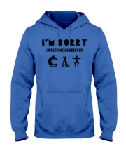 sorry cat Hooded Sweatshirt thumbnail