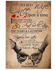TO MY WIFE B01 11x17 Poster front