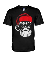 Pop-Pop Claus - Christmas Grandpa Gift T-Shirt V-Neck T-Shirt thumbnail