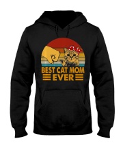 Best Cat Mom Ever Vintage Shirt Best Cat Mom Ever Hooded Sweatshirt front