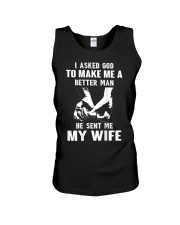 I Asked God To Make Me A Better Man T-Shirt Unisex Tank thumbnail