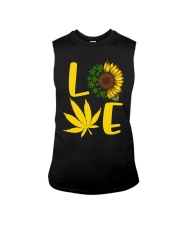 Love Weed Sunflower Love Cannabis Pullover Hoodie Sleeveless Tee thumbnail
