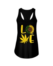 Love Weed Sunflower Love Cannabis Pullover Hoodie Ladies Flowy Tank thumbnail