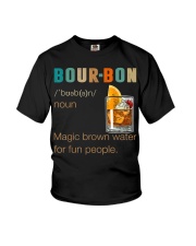 Bourbon Definition Magic Brown Water Vintage Youth T-Shirt thumbnail