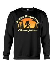 Social Distancing Champion Vintage Sasquatch Crewneck Sweatshirt thumbnail