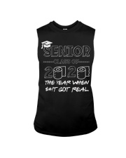 Senior Class of 2020 The Year When Sht Got Real Sleeveless Tee thumbnail