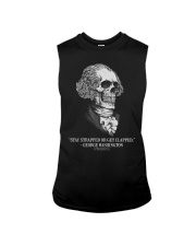 Stay strapped or get clapped George Washington Sleeveless Tee thumbnail