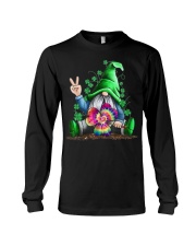 Hippie Gnomes T-Shirt Hippie Clover St Patrick's Long Sleeve Tee thumbnail